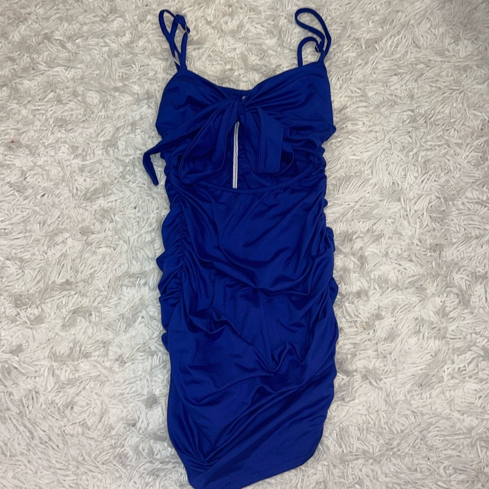 Blue Mini Dress